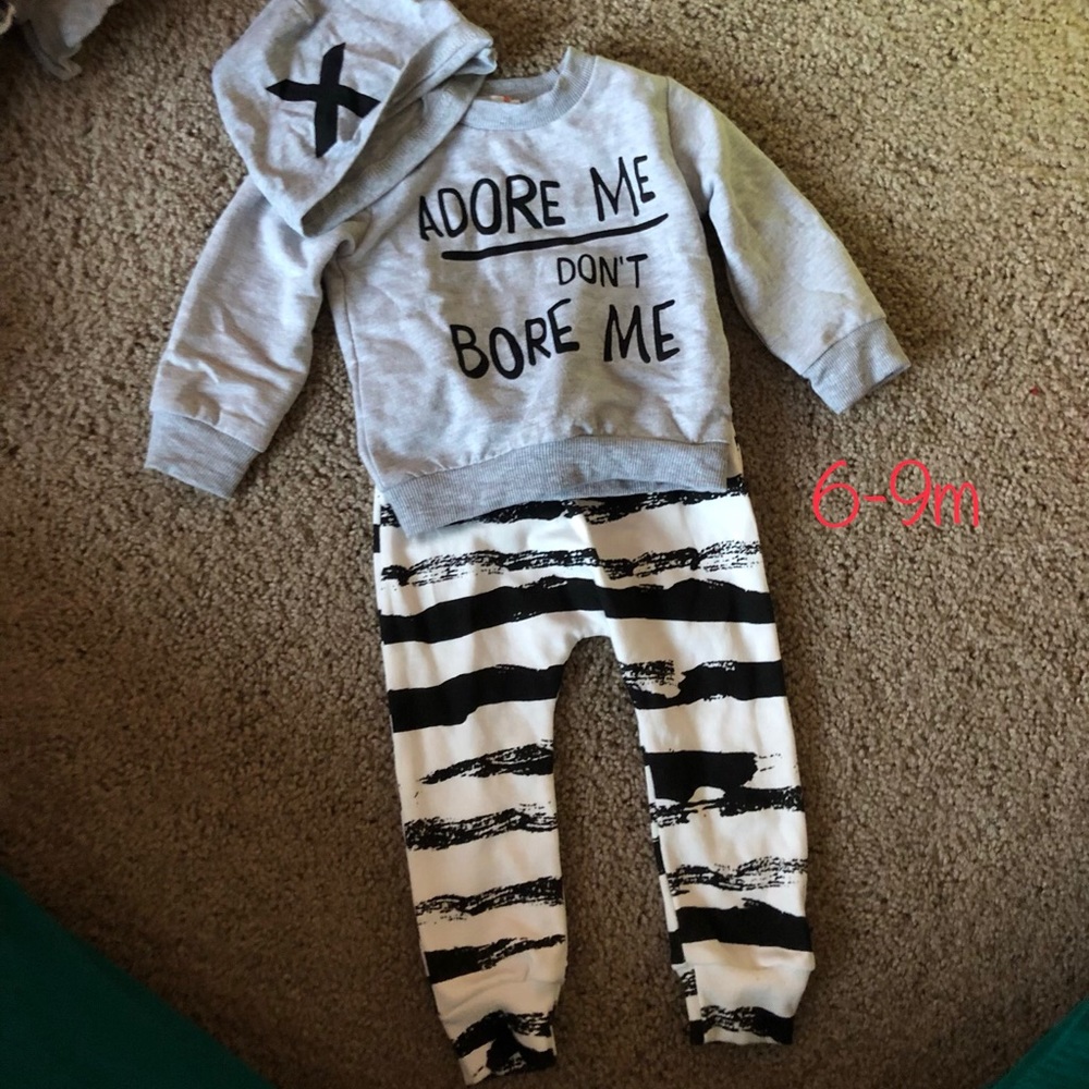 Three piece infant set